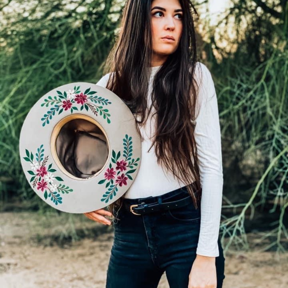 Shop Luna Bloom Monet hat